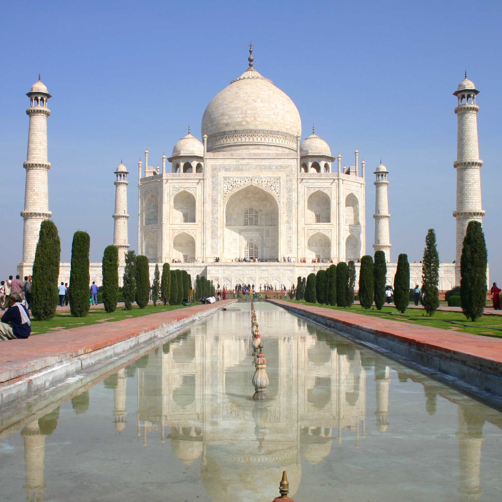 Early morning visit the Taj Mahal