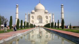 Early morning visit the Taj Mahal