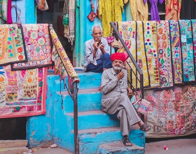 Jodhpur textiles and clothes shop