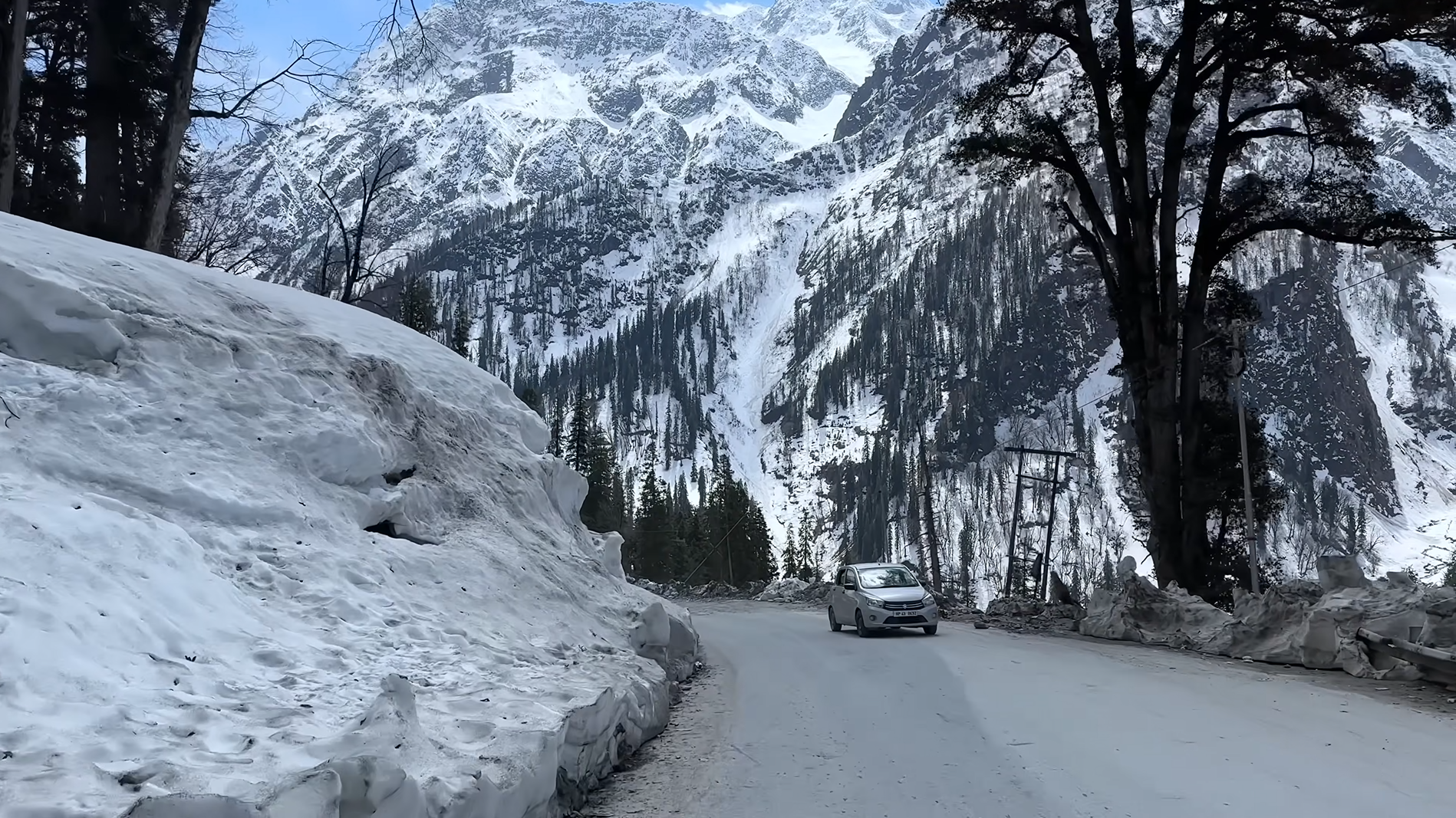 Shimla Manali snow photos