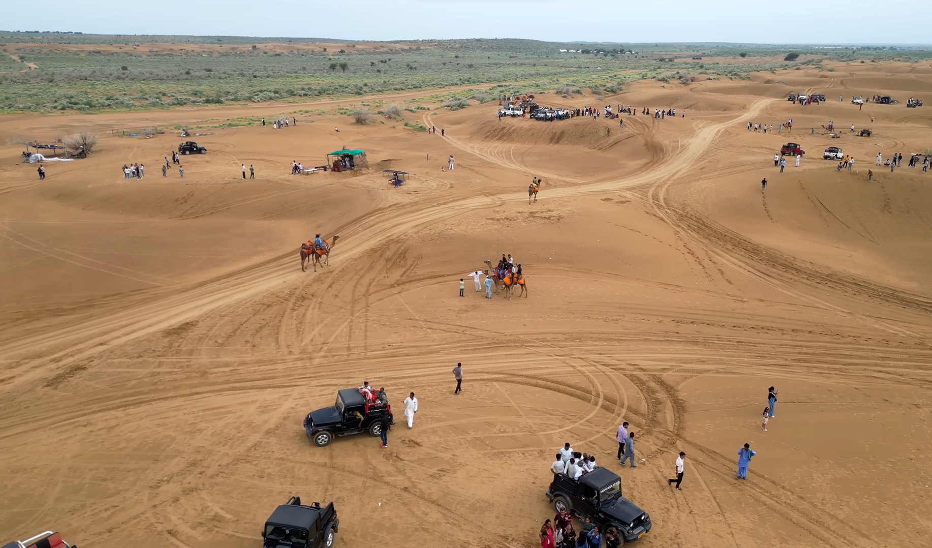 jeep safari - Private Driver and Tour Guide - Camel Safari in Jaisalmer : Best Time to Go and How to Plan It Right